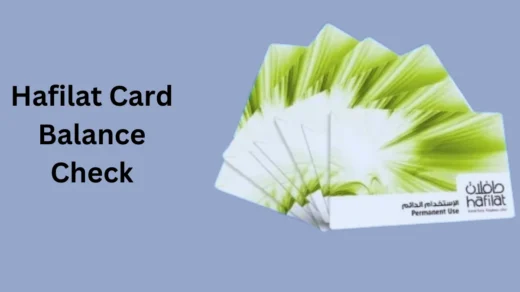 Hafilat Card Balance Check